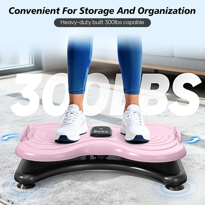 yolid 2025 New Waist Twister Machine Exercise,Waist Twister Fitness Tool with LCD Display& Resistance Bands for Core Exercise,300LB Home Gym Equipment for Slim Waist & Belly Fat - Image 3